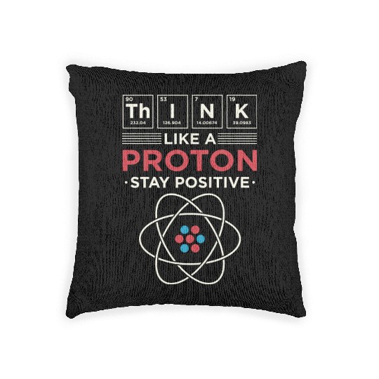 Chemistry Science Teacher Woven Pillows