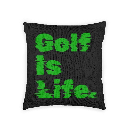 I Like Golfing, Golf Player, Golfing, Golf Is Life Woven Pillows