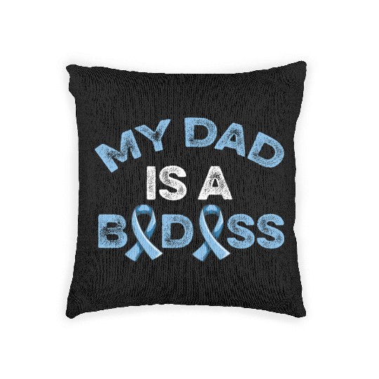Fight Prostate Cancer Design For A Son Of A Woven Pillows
