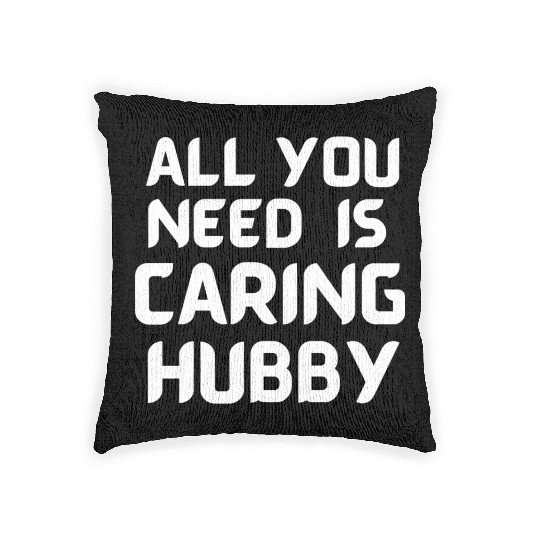 I LOVE MY HUSBAND 1 Woven Pillows