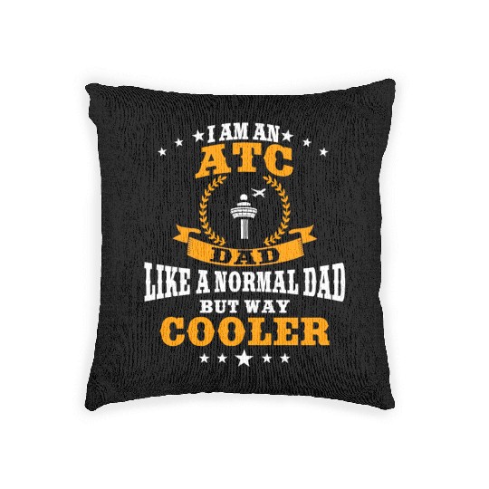 Great ATC Dad Outfit Air Traffic Controller Woven Pillows