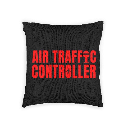 Great Air Traffic Controller Aviation Flight Woven Pillows