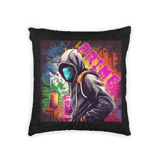 Graffiti Nation Wildstyle Symphony Art Woven Pillows