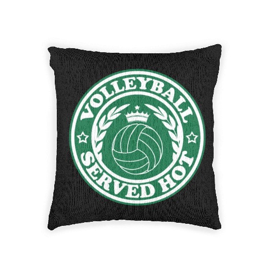 Love Volleyball Gifts Woven Pillows for Teen Girls