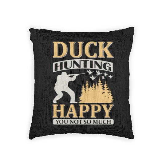 Duck Hunting Woven Pillows