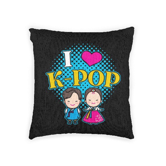 K-Pop K-drama Korean Music KPop Kdrama Gift Woven Pillows