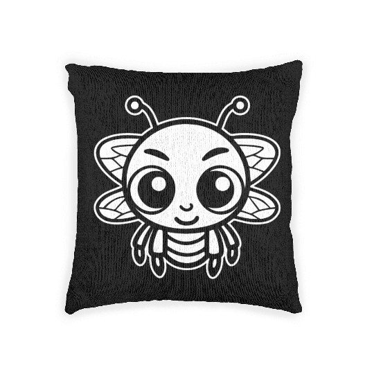 Bug Beetle Insect Woven Pillows