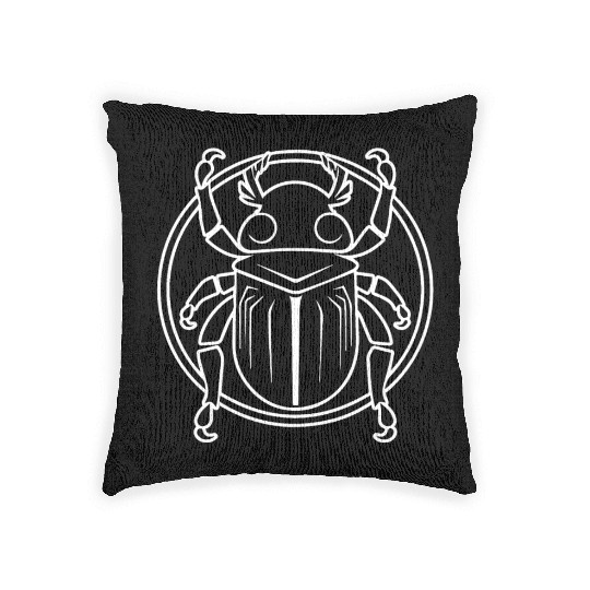 Bug Beetle Insect Woven Pillows