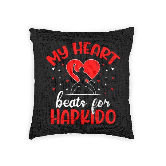 Hapkido Mixed Martial Arts Korean Martial Artist Woven Pillows