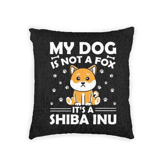Shiba Inu Dog Lover Puppy Breeder Pet Dog Owner Woven Pillows