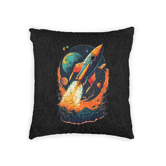 To The Mars Woven Pillows