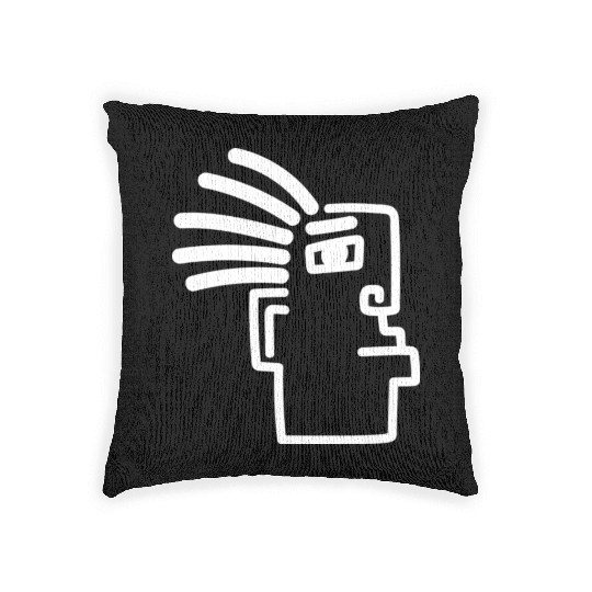 Native American Symbol I Indigenous I Native Woven Pillows