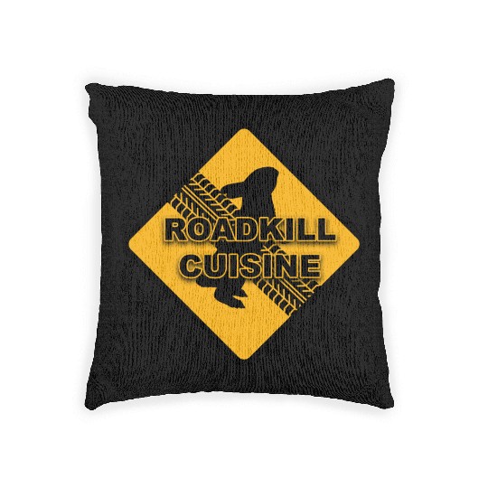 Roadkill Cuisine Woven Pillows