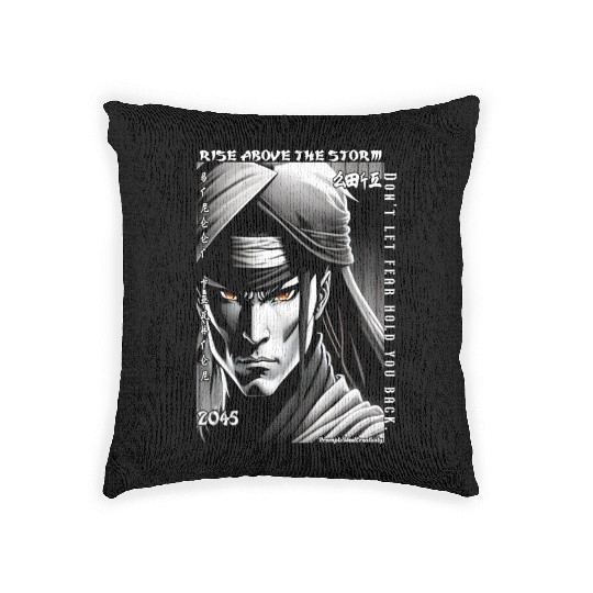 Rise Above The Storm Woven Pillows