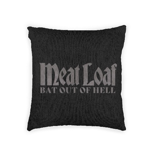 Meat Loaf Bat Out Of Hell Woven Pillows