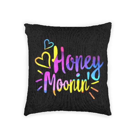 Honeymoonin Woven Pillows Newlywed Woven Pillows Wifey Hubby