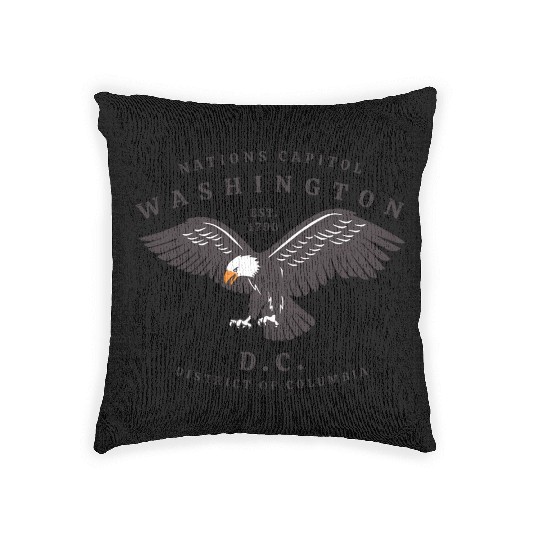 Washington Dc Woven Pillows