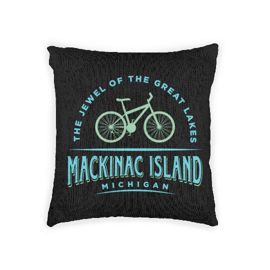 Mackinac Island Woven Pillows