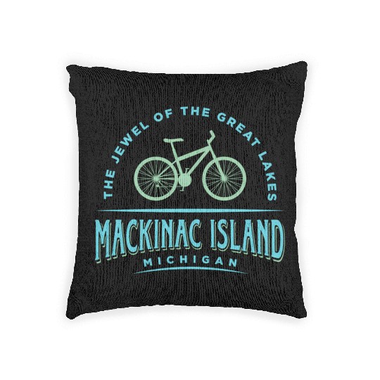 Mackinac Island Woven Pillows