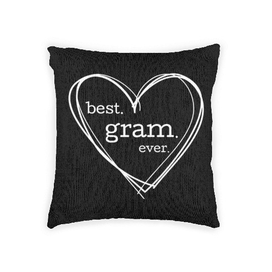 Best Gram Ever National Grandparents Day Woven Pillows