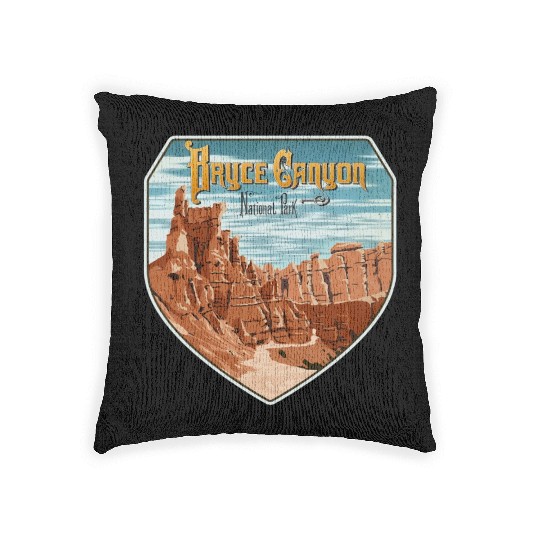Bryce canyon national park Woven Pillows
