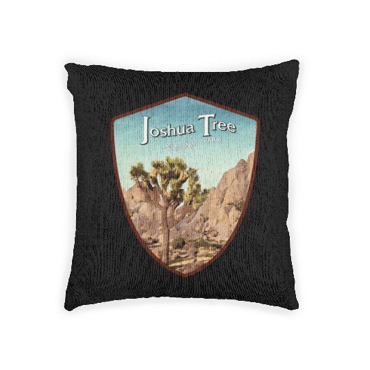 Joshua tree national park Woven Pillows