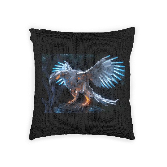 Hawk of Tomorrow Woven Pillows