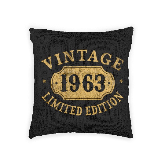 59 59Th Anniversary Best 1963 Woven Pillows