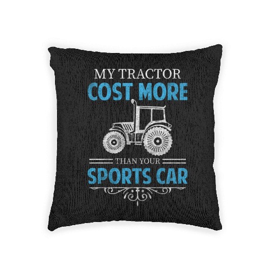 Farmer Farm Farm Harvest Woven Pillows