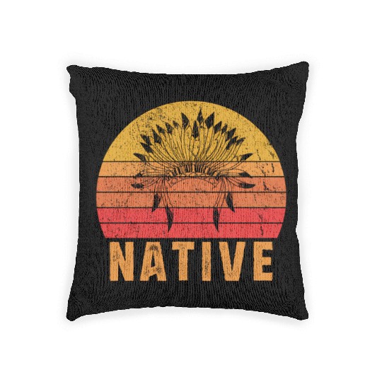 Native American Pride Native Indian Woven Pillows