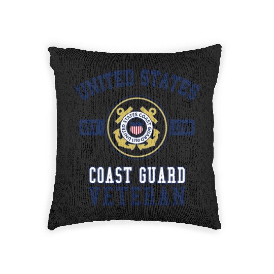 Proud Us Veteran Swea Military Woven Pillows