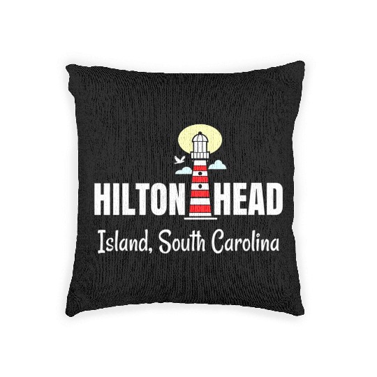 Hilton Head Island South Carolina Woven Pillows