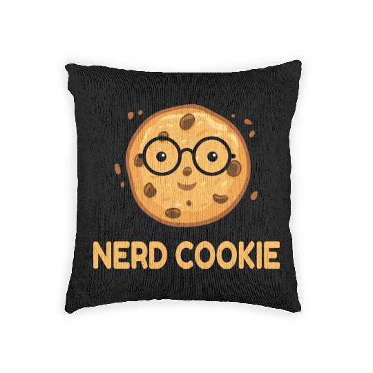 Nerd Cookie Cookies Candy Woven Pillows