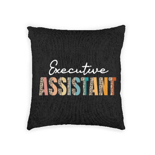 Executive Assistant Leopard Pattern Woven Pillows