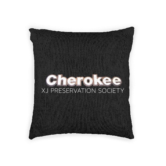 Cherokee Xj Preservation Society Woven Pillows
