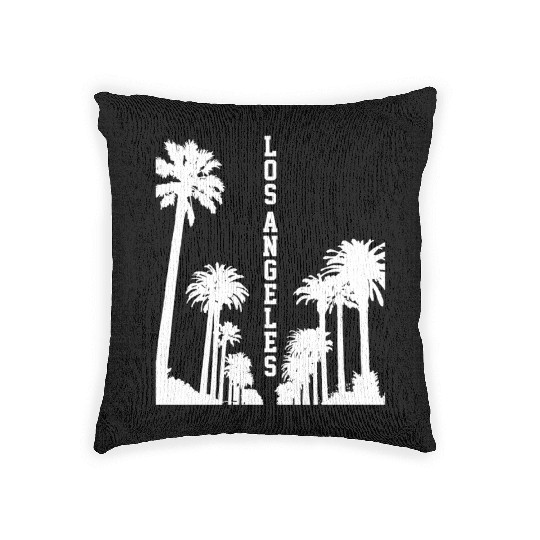 Los Angeles La California Woven Pillows