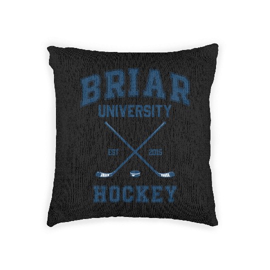 Briar U Hockey Off Campus Graham 44 Two Side Woven Pillows