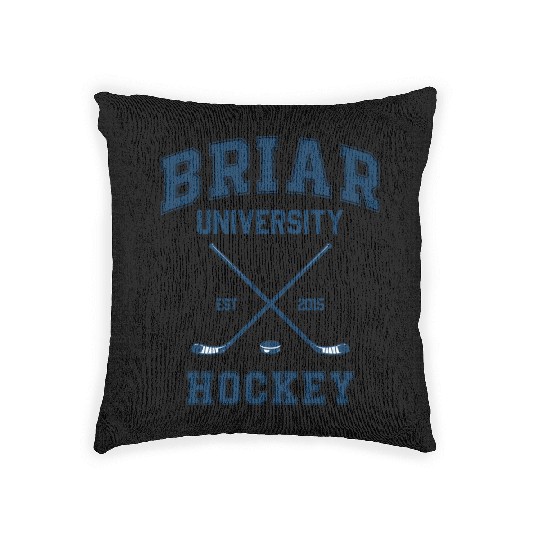 Briar U Hockey Off Campus Graham 44 Two Side Woven Pillows