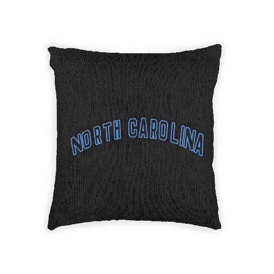 North Carolina State Charlotte Varsity Woven Pillows