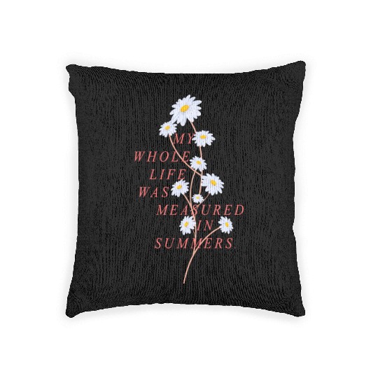 The Summer I Turned Pretty Vertical Daisy Woven Pillows