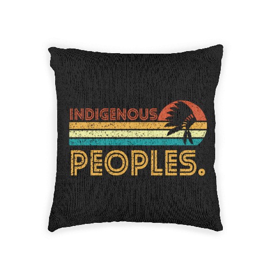 Indigenous Peoples Day Woven Pillows