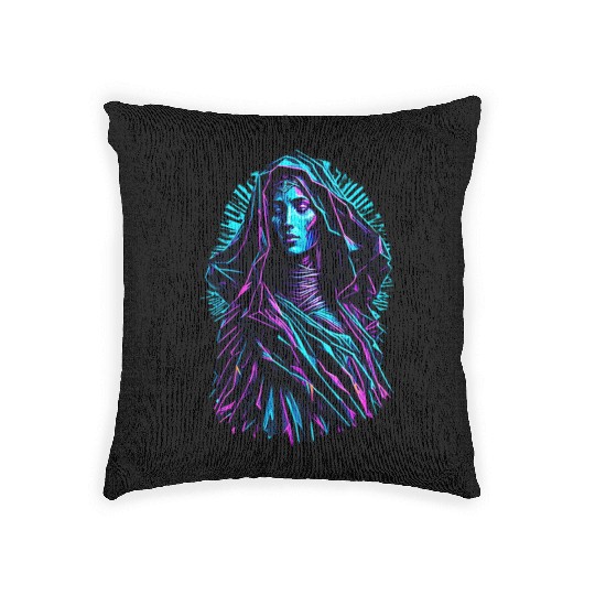 Mary Our Lady Woven Pillows