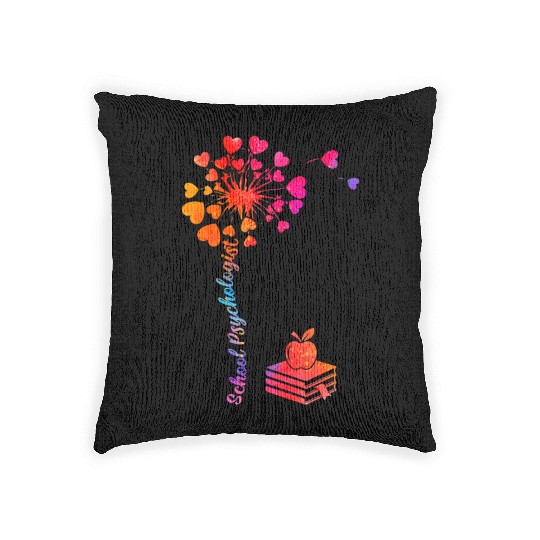 Tu School Psychologist Back To School Costume Woven Pillows