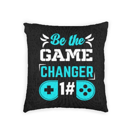 BE THE GAME CHANGER Woven Pillows