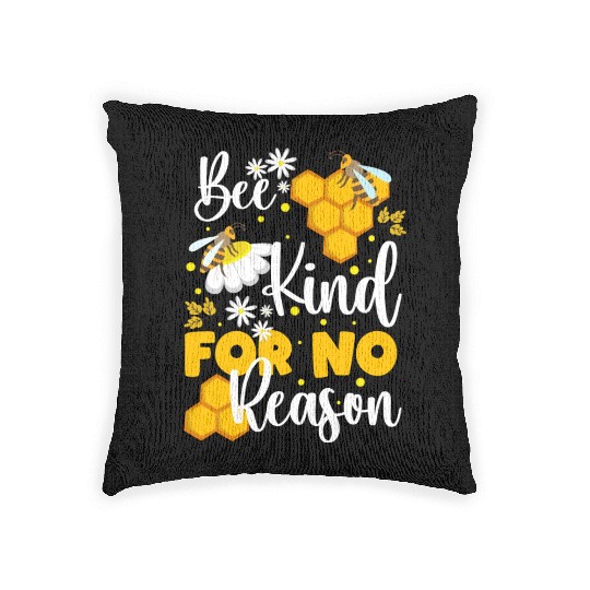 Honey Honey Bee Nature Wasp Woven Pillows