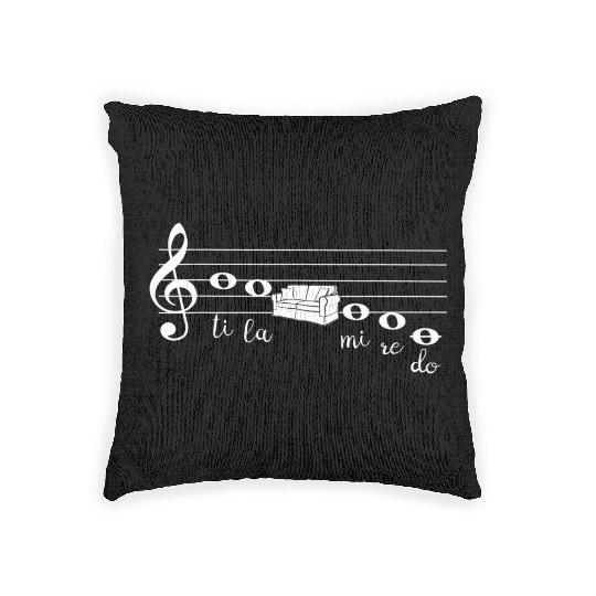Funny Music Orchestra Choir Woven Pillows