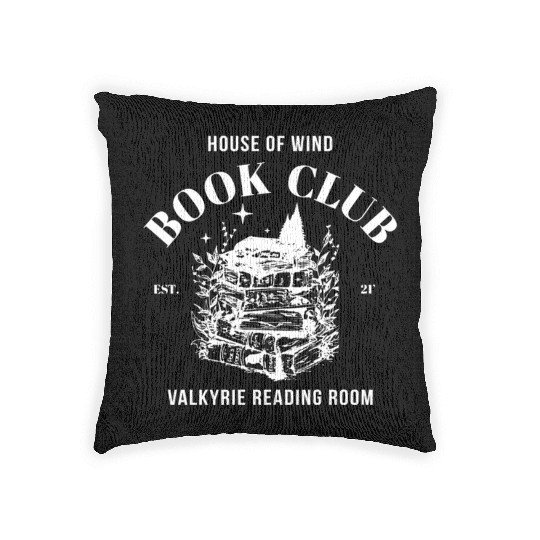 House Of Wind Book Club Feyre Rhysand Woven Pillows