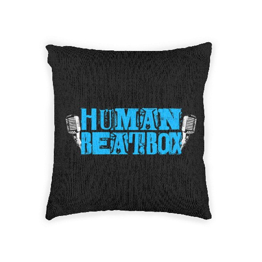 Beatboxing Musicound Beat Crazy Rap Cool Beatbox Woven Pillows