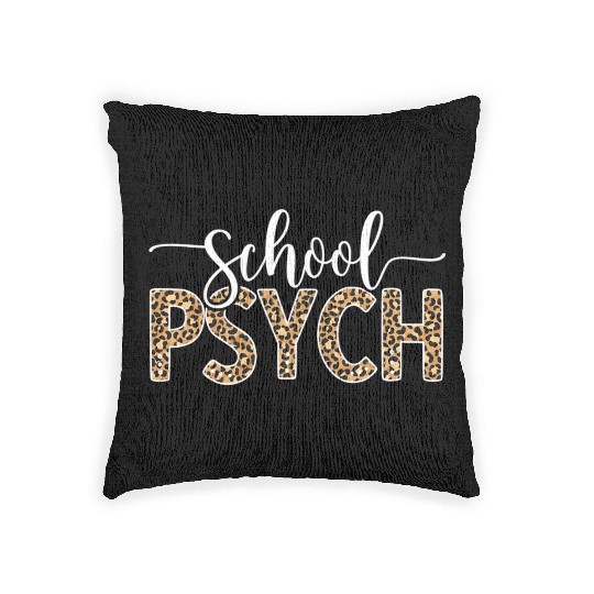 School Psych School Psychologist School Psychology Woven Pillows