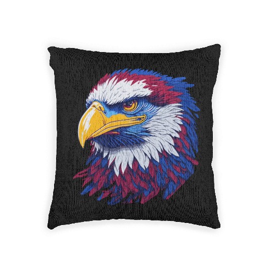 Eagle Vector 2 Woven Pillows